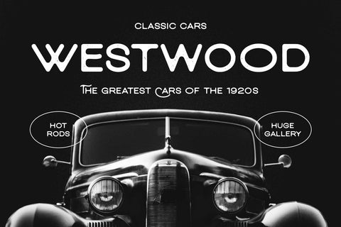 Rombera – Vintage Monoline Font Arterfak Project 