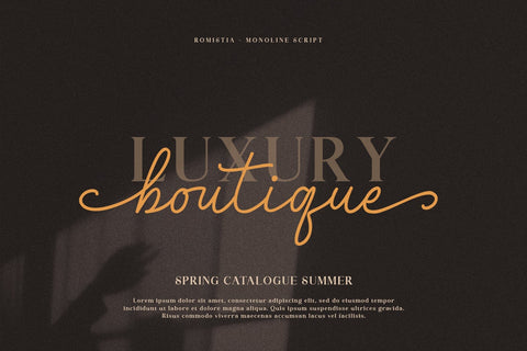 Romistia Font gatype 