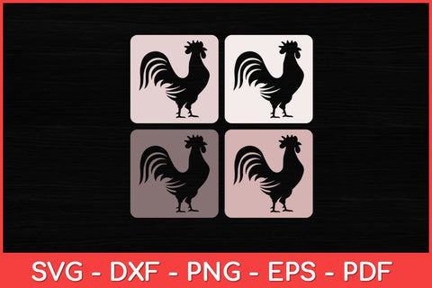 Rooster Vintage Retro Farming Animal Funny Svg Design SVG artprintfile 