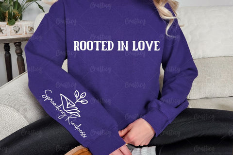 Rooted in Love Sleeve SVG Design SVG Designangry 