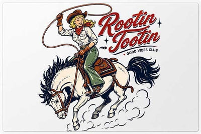 Rootin Tootin Cowgirl Western PNG Digital Download SVG BillahCrafts 