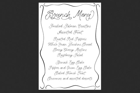 Rosalie Kathie - Whimsical Handlettering Font Font Jimtype Studio 