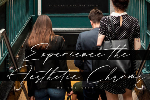Rosatlinde - Elegant Signature Script Font Letterena Studios 