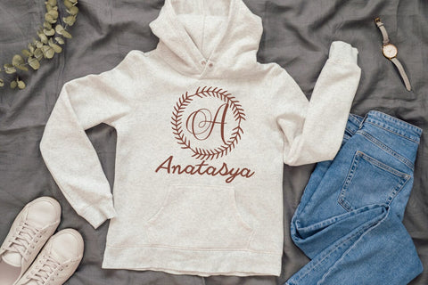 Rosaver Monogram Font Font Dm Letter Studio 