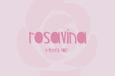 Rosavina Sans Font Beck McCormick 