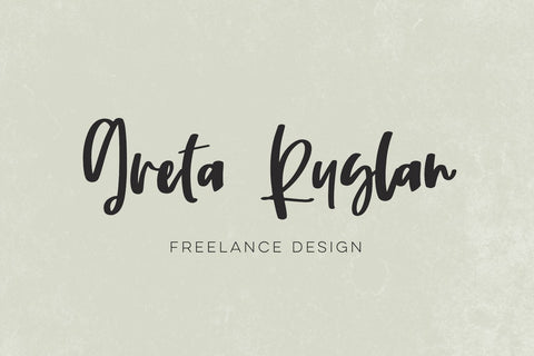 Roscoe Corner Script Font Beck McCormick 