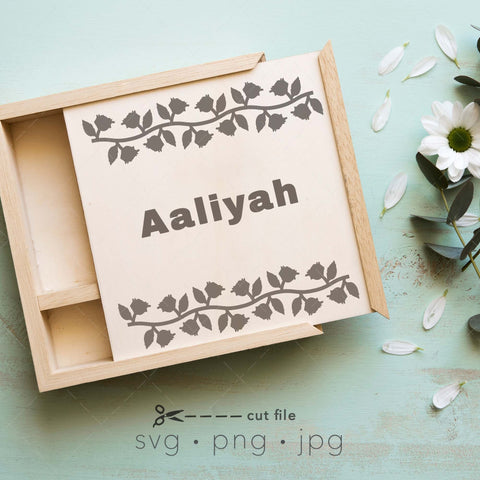 Rose borders, stencils and frame svg bundle SVG Kimberly Thomas Design 