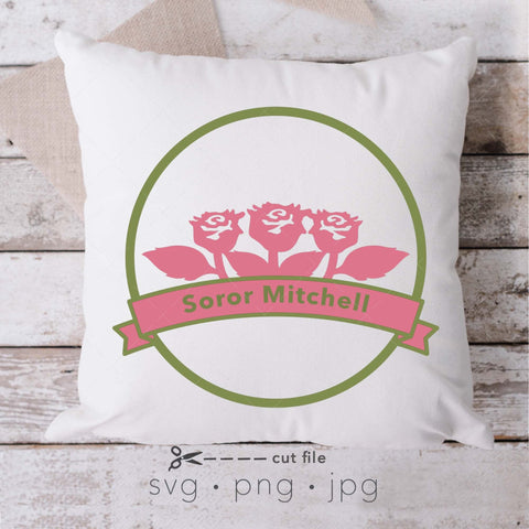 Rose borders, stencils and frame svg bundle SVG Kimberly Thomas Design 