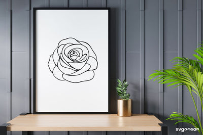 Rose Bud SVG SVG SvgOcean 