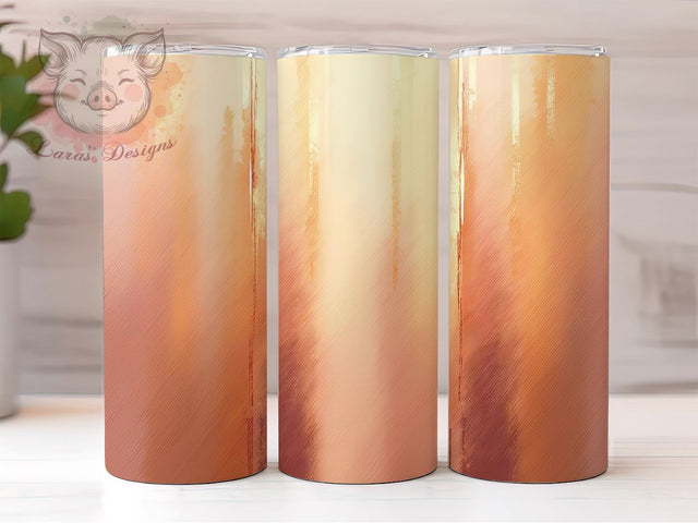 Rose Gold Tumbler, Gold Border Design, Metal Texture Tumbler, 20oz Tumbler Wrap, Sublimation Design, Elegant Tumbler, Gold and Rose Gold Art, Custom Tumbler Wrap Sublimation Lara' s Designs 