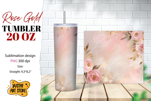 Rose tumbler. Rose flowers tumbler sublimation Sublimation Yustaf Art Store 