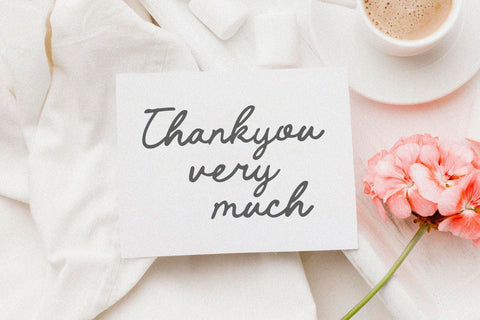 Rosela Bloom - Handwritten Script Font Font Timur type 