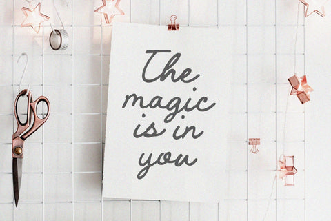 Rosela Bloom - Handwritten Script Font Font Timur type 