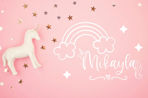 Rosemary The Unicorn Font Freeling Design House 