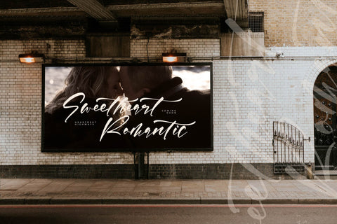 Rosetwood Adorattion - Modern Calligraphy Script Font Letterena Studios 