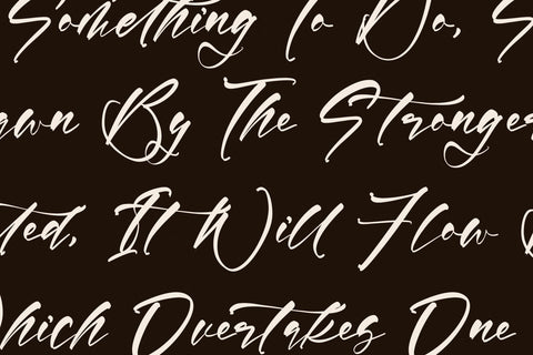 Rosetwood Adorattion - Modern Calligraphy Script Font Letterena Studios 
