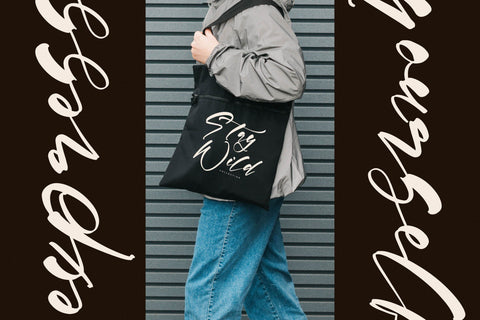 Rosetwood Adorattion - Modern Calligraphy Script Font Letterena Studios 