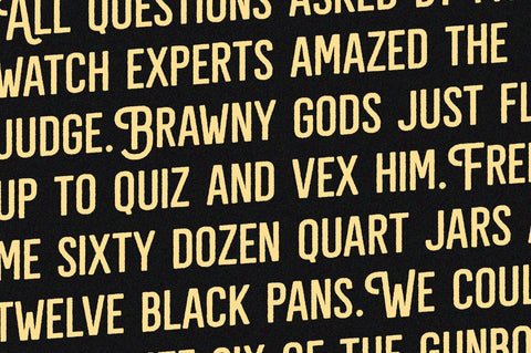 Rostary Vintage Family Font Suby Studio 