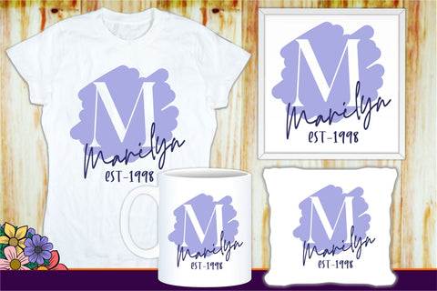 Round Distressed Font SVG Designs, Distressed Alphabet Monogram Letters, Keychain SVG Bundle, Distressed Backgrounds SVG D2PUTRI Designs 