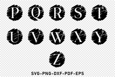 Round Distressed Font SVG Designs, Grunge Alphabet Monogram Letters, Keychain SVG Bundle, Backgrounds Sublimation SVG D2PUTRI Designs 
