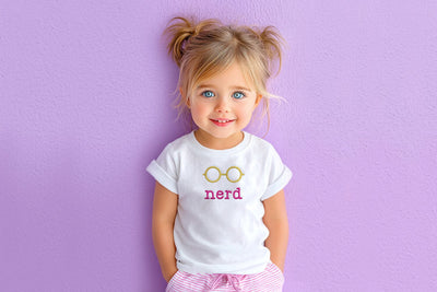 Round Nerd Glasses Mini Embroidery Embroidery/Applique DESIGNS Designed by Geeks 