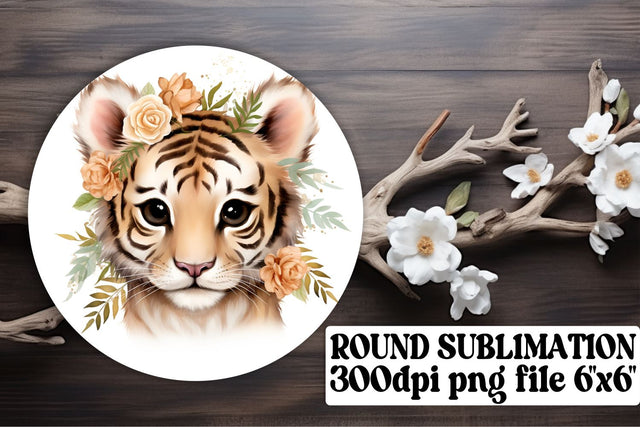 Round Pet Sublimation Sublimation afrosvg 