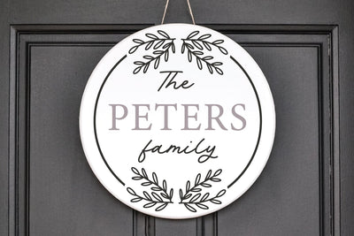 Round Split Monogram SVG Cut File Family Monogram SVG SVG zoellartz 