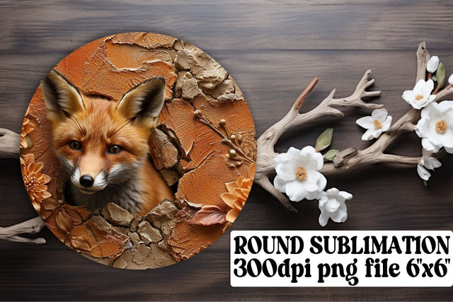 Round Sublimation Ornaments - Playful Animal Art Sublimation afrosvg 