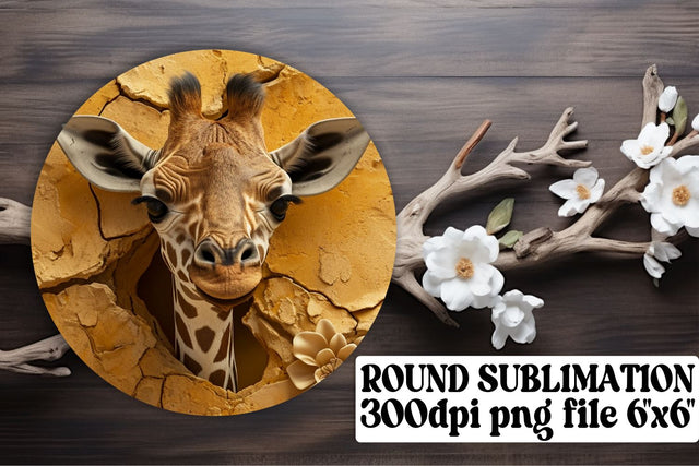 Round Sublimation Surprises - Animal Lover's Dream Sublimation afrosvg 