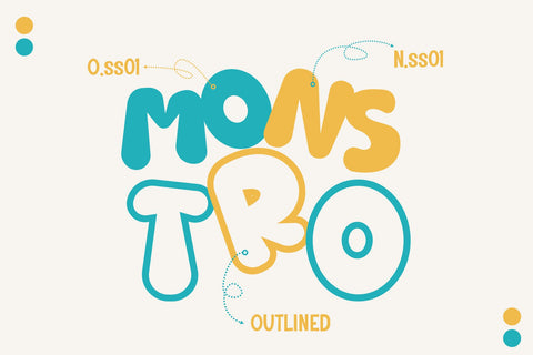 Rounded Robin - Cute and Girly Duo Display Font Font Mozzatype 