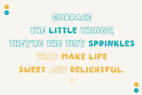 Rounded Robin - Cute and Girly Duo Display Font Font Mozzatype 