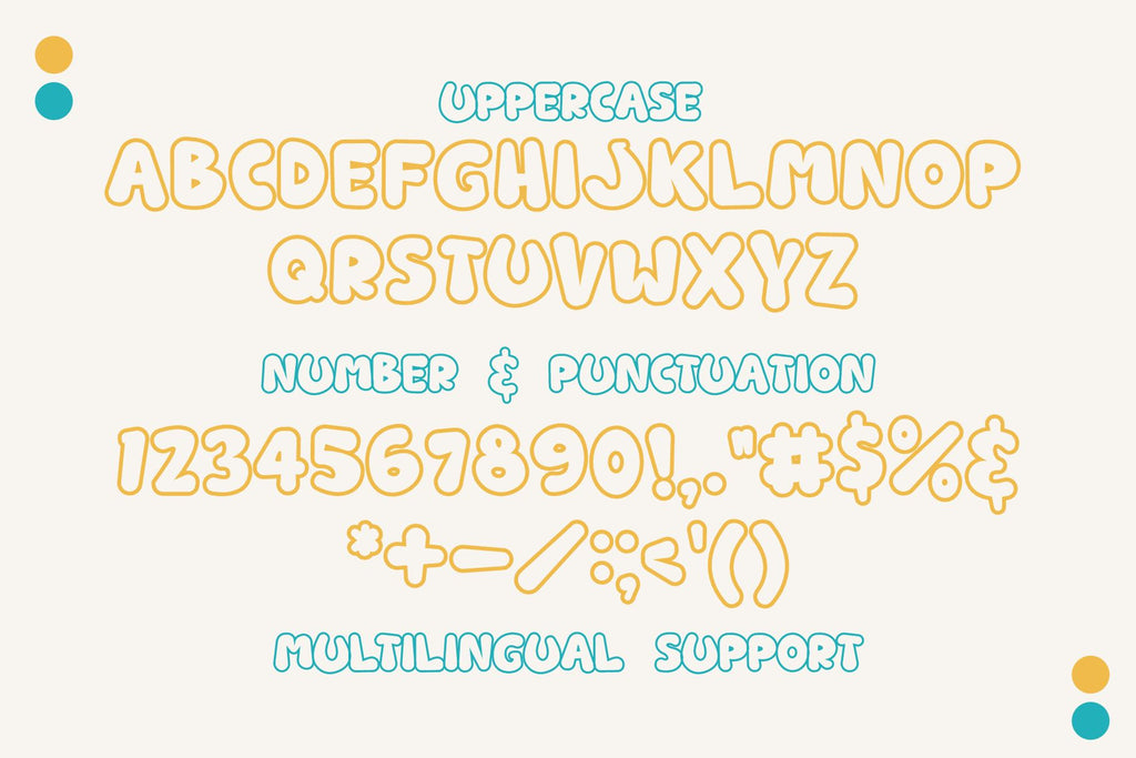 Rounded Robin - Cute and Girly Duo Display Font - So Fontsy