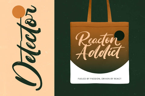 Routine Oldnight - Modern Brush Font Font Letterena Studios 
