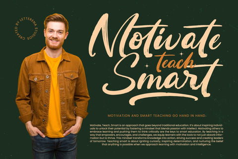 Routine Oldnight - Modern Brush Font Font Letterena Studios 