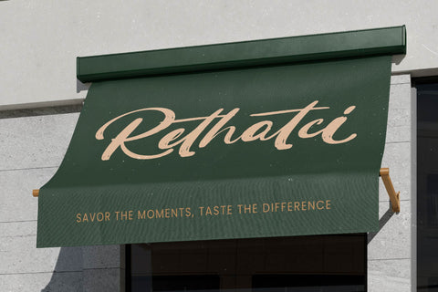 Routine Oldnight - Modern Brush Font Font Letterena Studios 