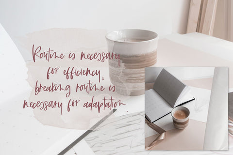 Routinely Script Font Beck McCormick 