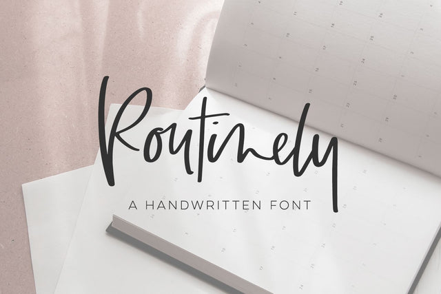 Routinely Script Font Beck McCormick 