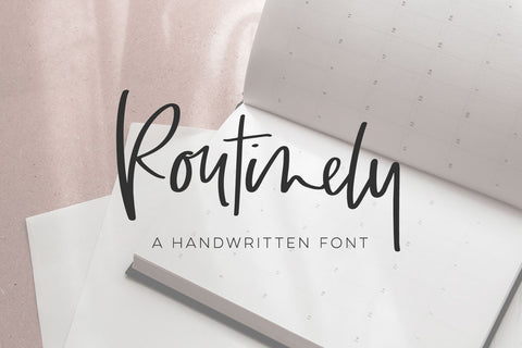 Routinely Script Font Beck McCormick 