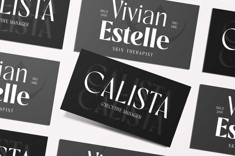 Rovaney – Fancy Font Family Font Arterfak Project 