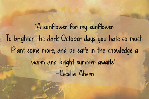 Rows of Sunflowers Font Misti's Fonts 