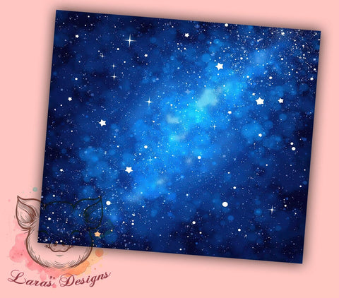 Royal Blue Glitter, Ombre Tumbler, Dark Blue Design, 20oz Tumbler, Glitter Wrap, Sublimation Design, Custom Tumbler Sublimation Lara' s Designs 