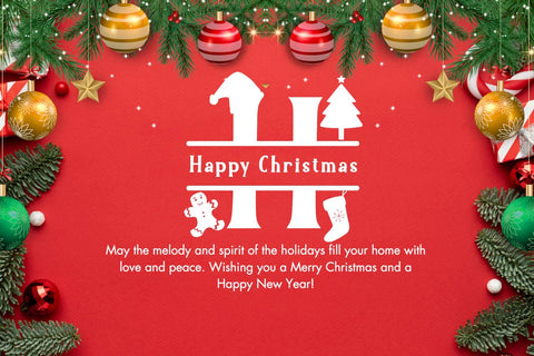 Royal Christmas Monogram Font Prasetya Letter 