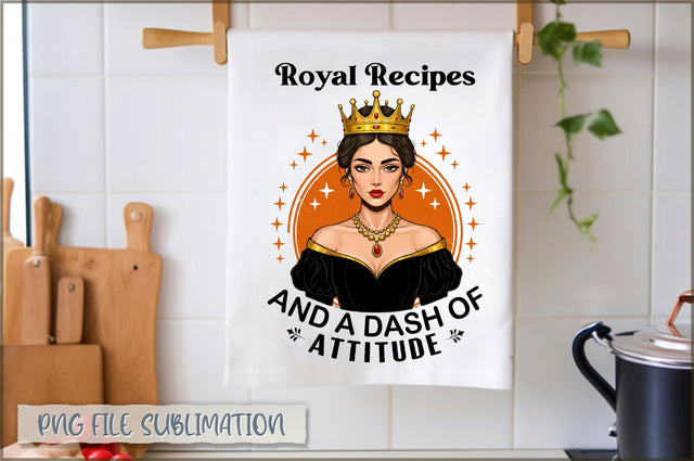 Royal recipes and a dash of attitude Towel Sublimation Shetara Begum 