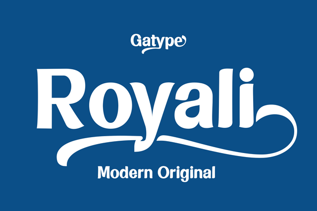Royali Font gatype 