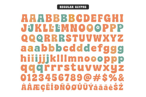 Rtro Club - Groovy Retro Font Font Jozoor 