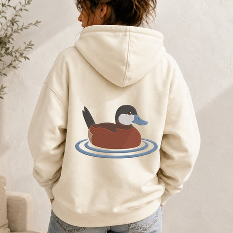 Ruddy Duck Embroidery Design – Duck on Water Machine Embroidery File, Waterfowl Bird Wildlife Embroidery Design Embroidery/Applique DESIGNS PatternFeed8 