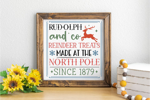 Rudolph and co reindeer treats Svg design SVG Regulrcrative 