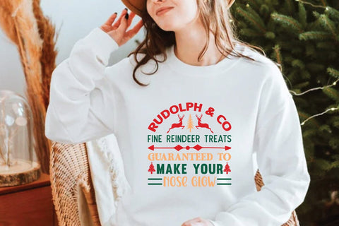 Rudolph & co fine reindeer treats guaranteed to make your nose glow SVG Angelina750 