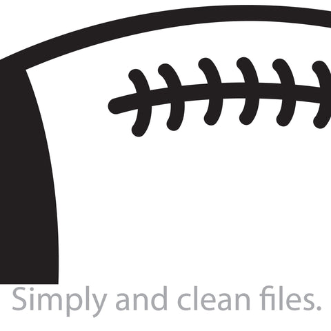 Rugby (American football) Ball SVG TribaliumArtSF 