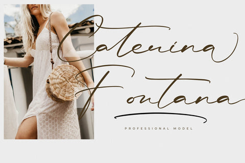 Rulligedro - Modern Calligraphy Script Font Letterena Studios 